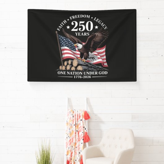 Adler 250. Jubiläum USA Banner (InSitu)
