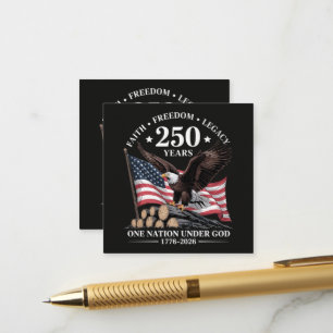 Adler 250. Jubiläum USA Begleitkarte