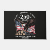 Adler 250. Jubiläum USA Fußmatte (Vorderseite)