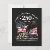Adler 250. Jubiläum USA Save The Date (Rückseite)