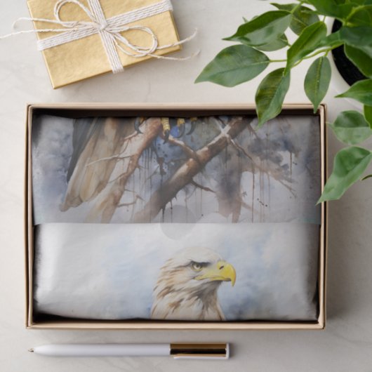 Adler 3 Decoupage Paper Seidenpapier (Geschenk)