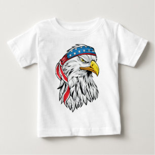 Adler am 4. Juli Baby T-shirt