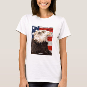 Adler-angepasster Damen-T - Shirt