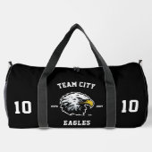 Adler "Anpassbar" Sportteam Duffle Bag (Rückseite)