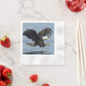 Adler auf Ansatz Serviette (Beispiel)