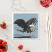 Adler auf Ansatz Serviette (Beispiel)