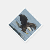 Adler auf Ansatz Serviette (Ecke)