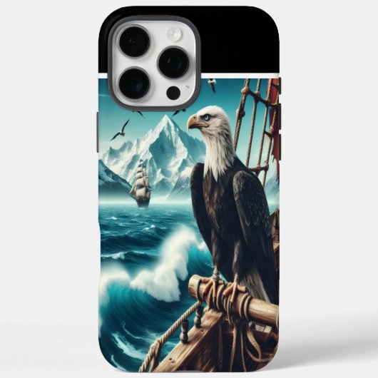 Adler auf dem Schiff Case-Mate iPhone Hülle (Rückseite)