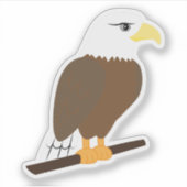 Adler Aufkleber (Vorderseite)