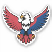 Adler Aufkleber Weißkopfseeadler Aufkleber Ameri (Vorderseite)