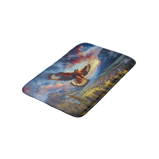 Adler Badematte (Schrägansicht)