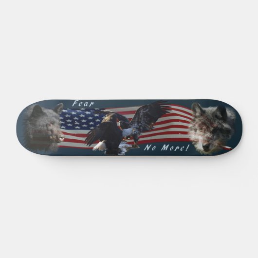 Adler, Bär, Wolf Skate Board Skateboard (Horizontal)