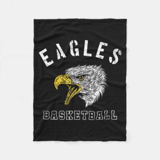 Adler Baseball-Schul-Spirit-Team-Maskottchen-Spiel Fleecedecke