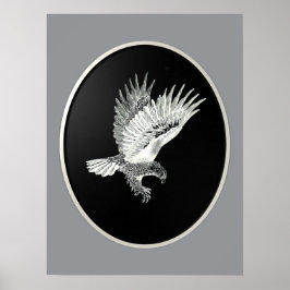 Adler bei Nacht  Poster
