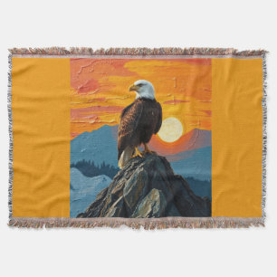 Adler bei Sonnenuntergang Decke