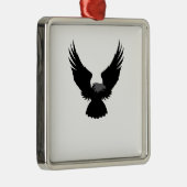 Adler Benfica Silbernes Ornament (Rechts)