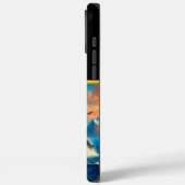 Adler beobachtet Wale bei Sonnenuntergang Case-Mate iPhone Hülle (Rückseite / Links)