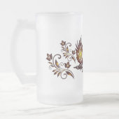Adler-Bierglas Mattglas Bierglas (Links)