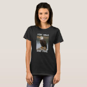 Adler Bleib Wild Bleib Frei T-Shirt (Vorne ganz)