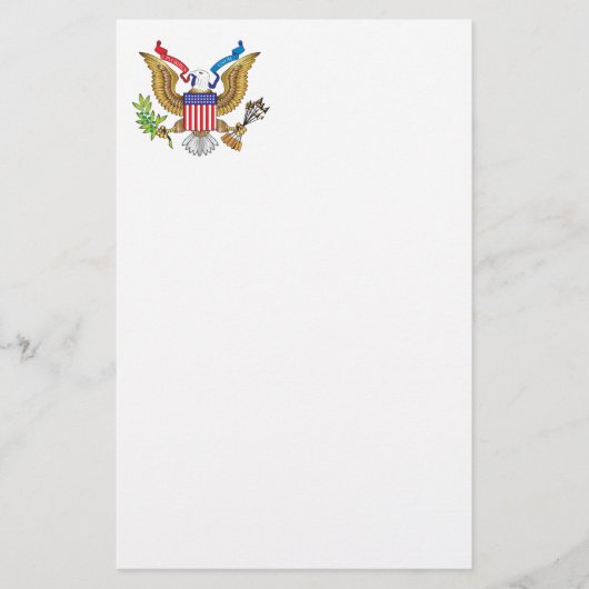 Adler Briefpapier (Vorderseite)