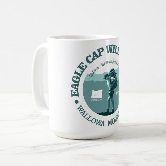 Adler Cap Wilderness (T) Kaffeetasse (Vorderseite Links)