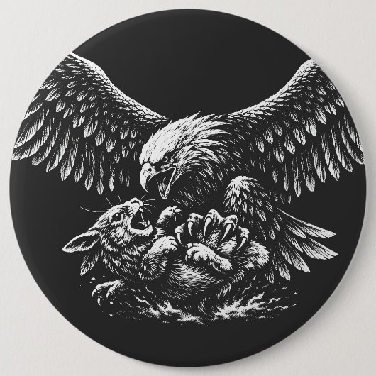 Adler der Asche von BurnsInHell Button (Vorderseite)
