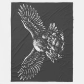 Adler der Asche von BurnsInHell Fleecedecke (Vorderseite)