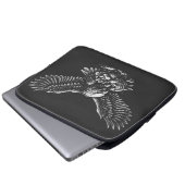 Adler der Asche von BurnsInHell Laptopschutzhülle (Vorne Knopf)