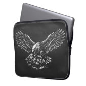 Adler der Asche von BurnsInHell Laptopschutzhülle (Vorderseite Links)