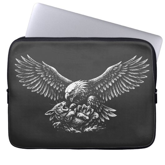 Adler der Asche von BurnsInHell Laptopschutzhülle (Vorderseite)