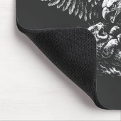 Adler der Asche von BurnsInHell Mousepad (Ecke)