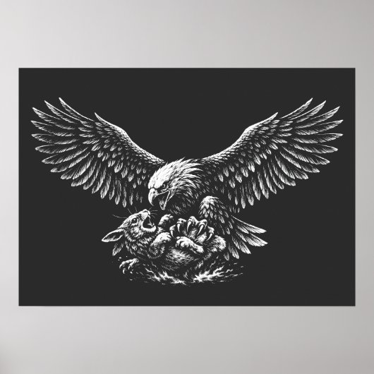 Adler der Asche von BurnsInHell Poster (Vorne)