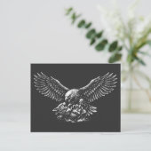 Adler der Asche von BurnsInHell Postkarte (Stehend Vorderseite)