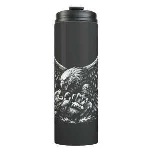 Adler der Asche von BurnsInHell Thermosbecher