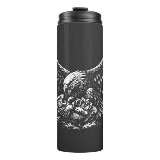 Adler der Asche von BurnsInHell Thermosbecher (Vorderseite)