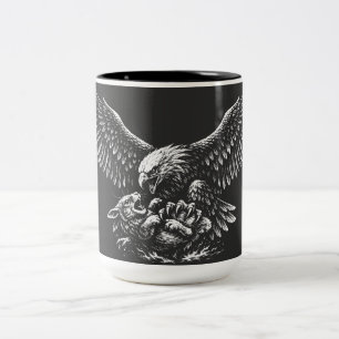 Adler der Asche von BurnsInHell Zweifarbige Tasse