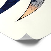 Adler der Freiheit Poster (Ecke)