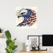 Adler der Freiheit Poster (Heimbüro)