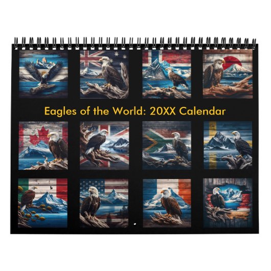 Adler der Welt: Kalender 2025/2026 (Titelbild)