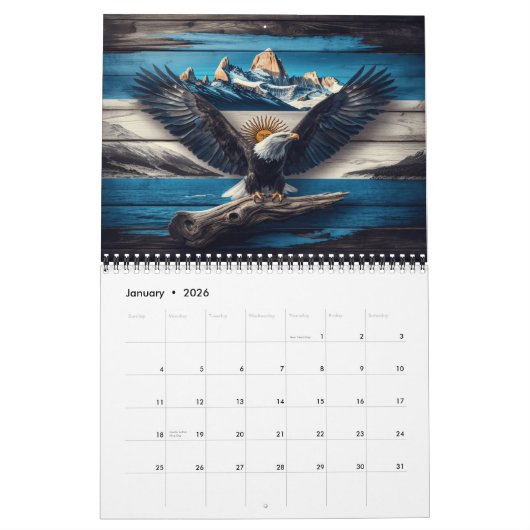 Adler der Welt: Kalender 2025/2026 (Jan 2026)