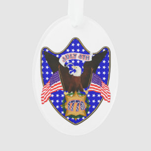 Adler des Unabhängigkeitstages Ornament
