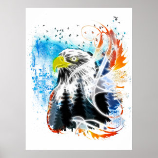 Adler-Design-Fraktalius Poster