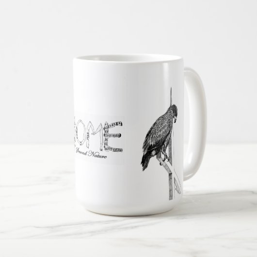 Adler E14, 15 + 16 ZUHAUSE Second Nature Kaffeetasse (VorderseiteRechts)