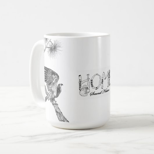 Adler E14, 15 + 16 ZUHAUSE Second Nature Kaffeetasse (Vorderseite Links)