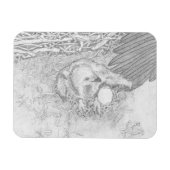 Adler E14 auf Ozzies Wing Magnet (Horizontal)