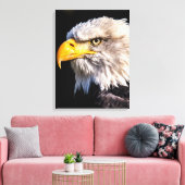 Adler Eagle Canvas Print Leinwanddruck (Insitu (Wohnzimmer))