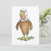 Adler Einladung (Stehend Vorderseite)