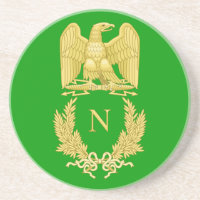 Adler-Emblem-Untersetzer Napoleon I berühmter