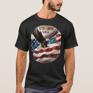 Adler-Flag-Semiquincentennial-Americas-250-T-Shirt T-Shirt