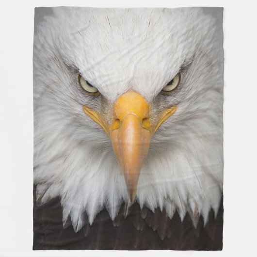 Adler Fleecedecke (Vorderseite)